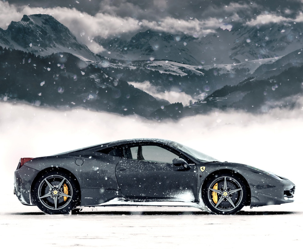 Rent a Ferrari in Cortina d'Ampezzo